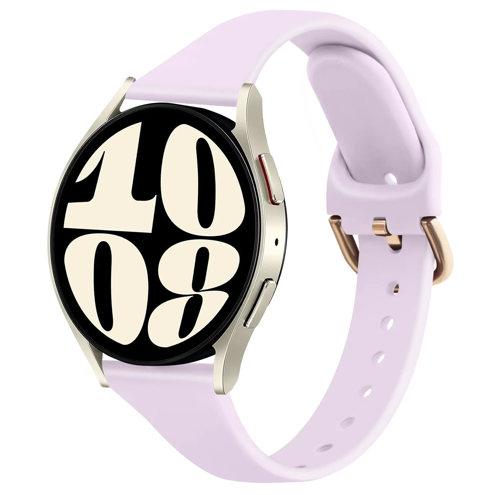 Slim Silicone Watch Band - 20mm Strap