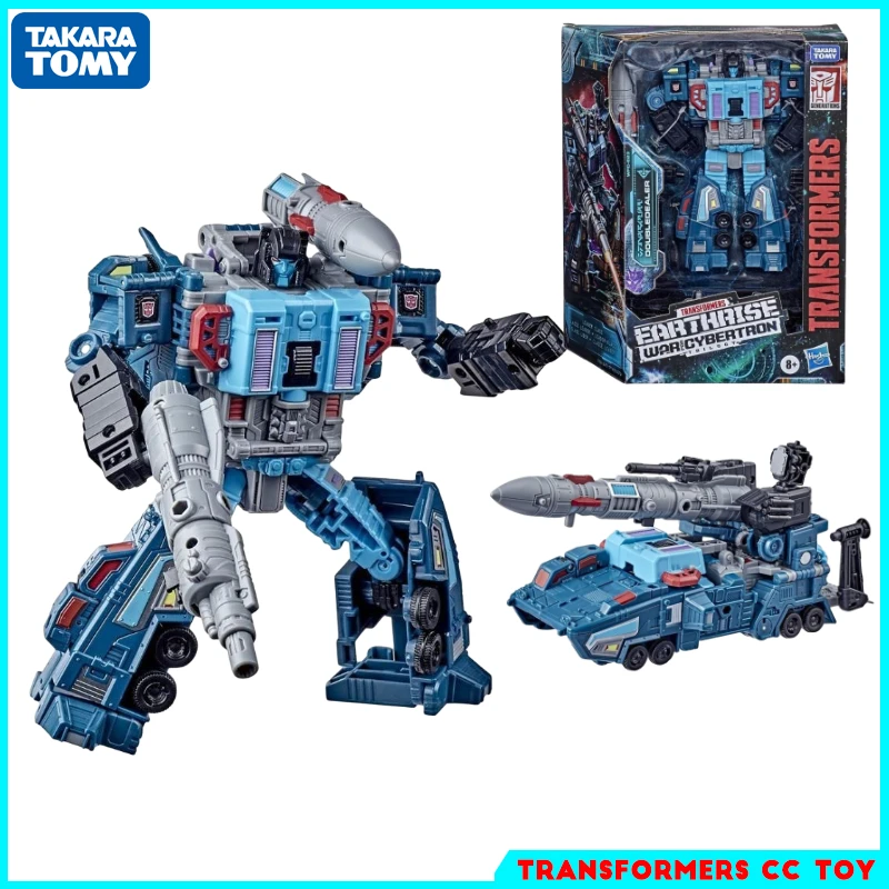 In Magazzino Takaratomy Transformers Toys Earthrise Series Wfc-E23 Doublealer Action Figure Robot Collection Hobby Giocattoli Per Bambini