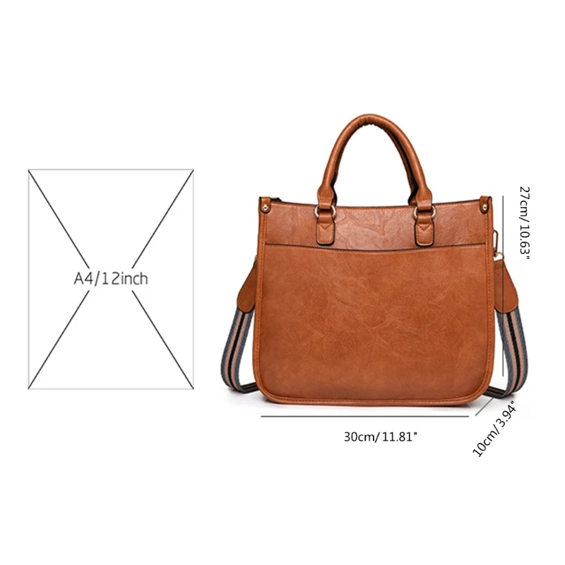 Women Shoulder Bag Spacious & Easy to Clean Handbag Large & Practical Bag Elegant Bag Large Handbag Great for Shopping E74B