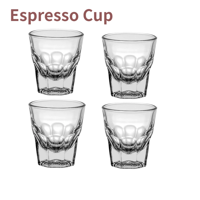 Set of 4 Gibraltar Rocks / Espresso / Cortado Glasses - 4.5 oz - w
