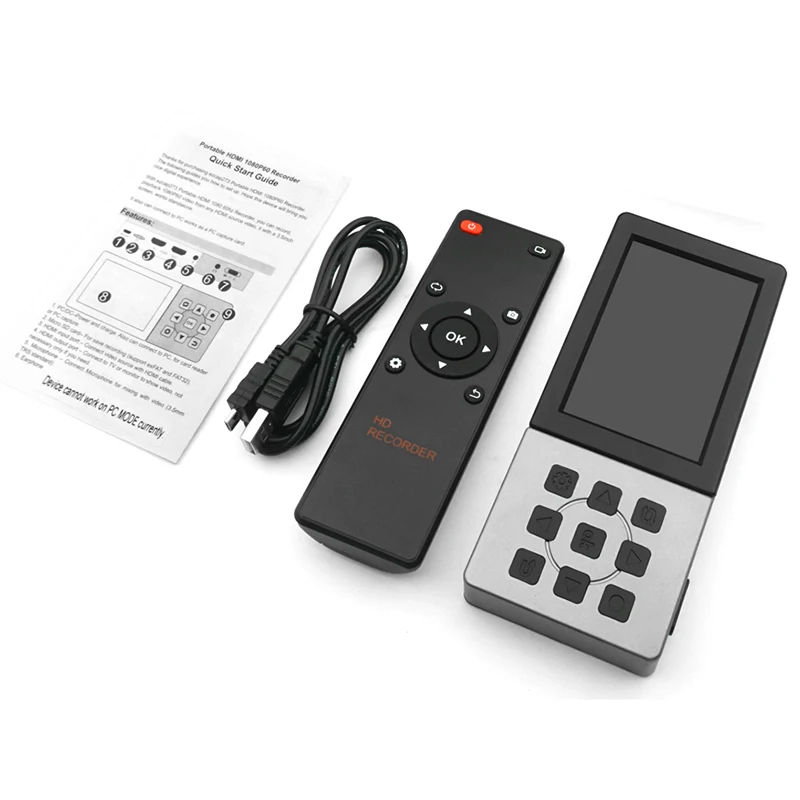 Ezcap 273 Video Recorder Box 1080P HDMI Video Capture Card Screen