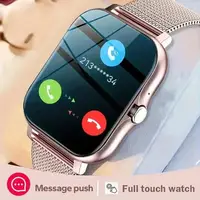 2024 Smart Watch Android Phone 1.44'' Inch Color Screen Bluetooth Call Blood Oxygen/Pressure Monitoring Smart Watch Women Men 1
