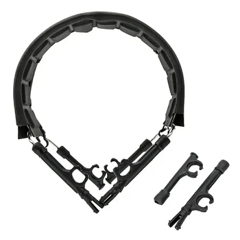 Accessorio per cuffie tattiche Fascia per capelli Microfono e copertura in spugna per batteria per Pelto Comta iii/C3Auricolare militare Anti-noi