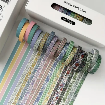 20-Piece Vintage Decorative Washi Tape Set 4