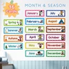 Monthly Headliners Set 12 Months of The Year Day of the Week Headers Monthly Seasonal Week Headers English Words Learning Cards 5