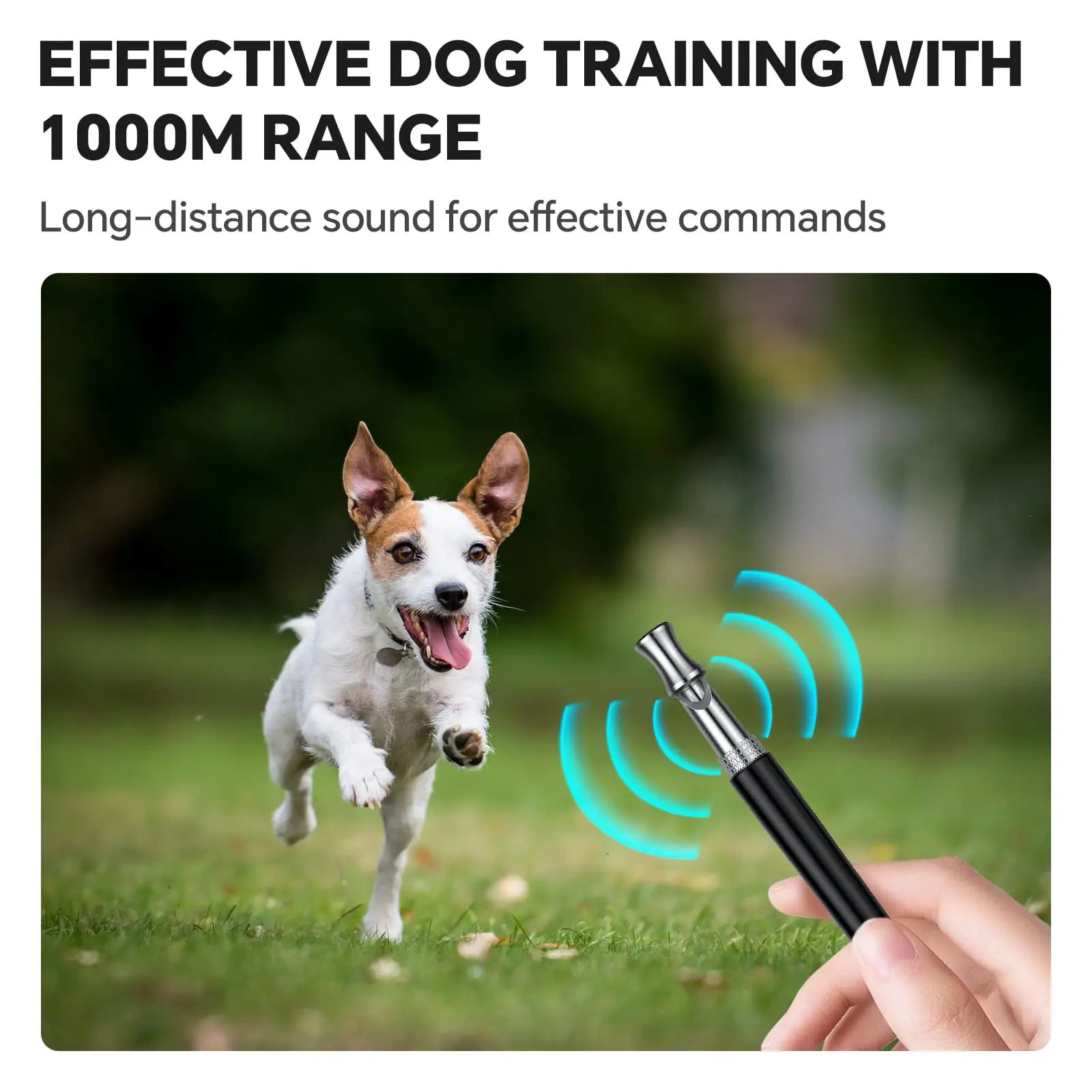 Dog Whistle,Dog Training Whistle with Lanyard,2 Pcs Adjustable Ultrasonic Silent Dog Recall Whistles,Whistle to Stop Barking