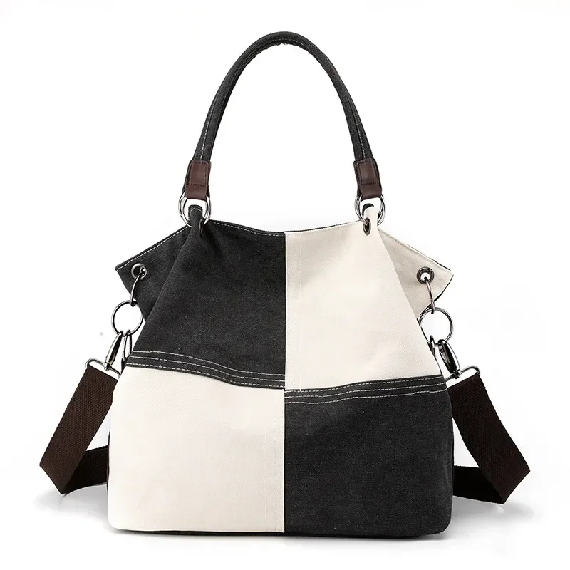 

New Shoulder Canvas Bags for Women Trend Canvas Bags Multifunction Design Fashion Large Capacity Handbags Female Totes Women Bag