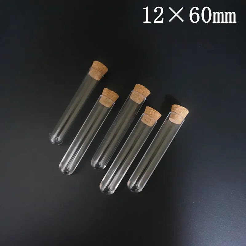 Plastic Test Tubes Length 60mm To 180mm Transparent Plastic Test Tubes