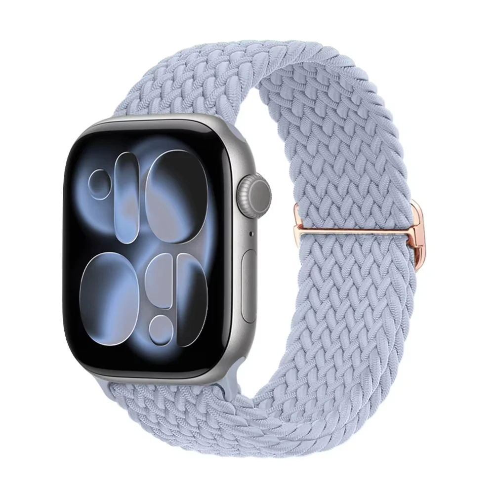 Elastic Braided Nylon Strap