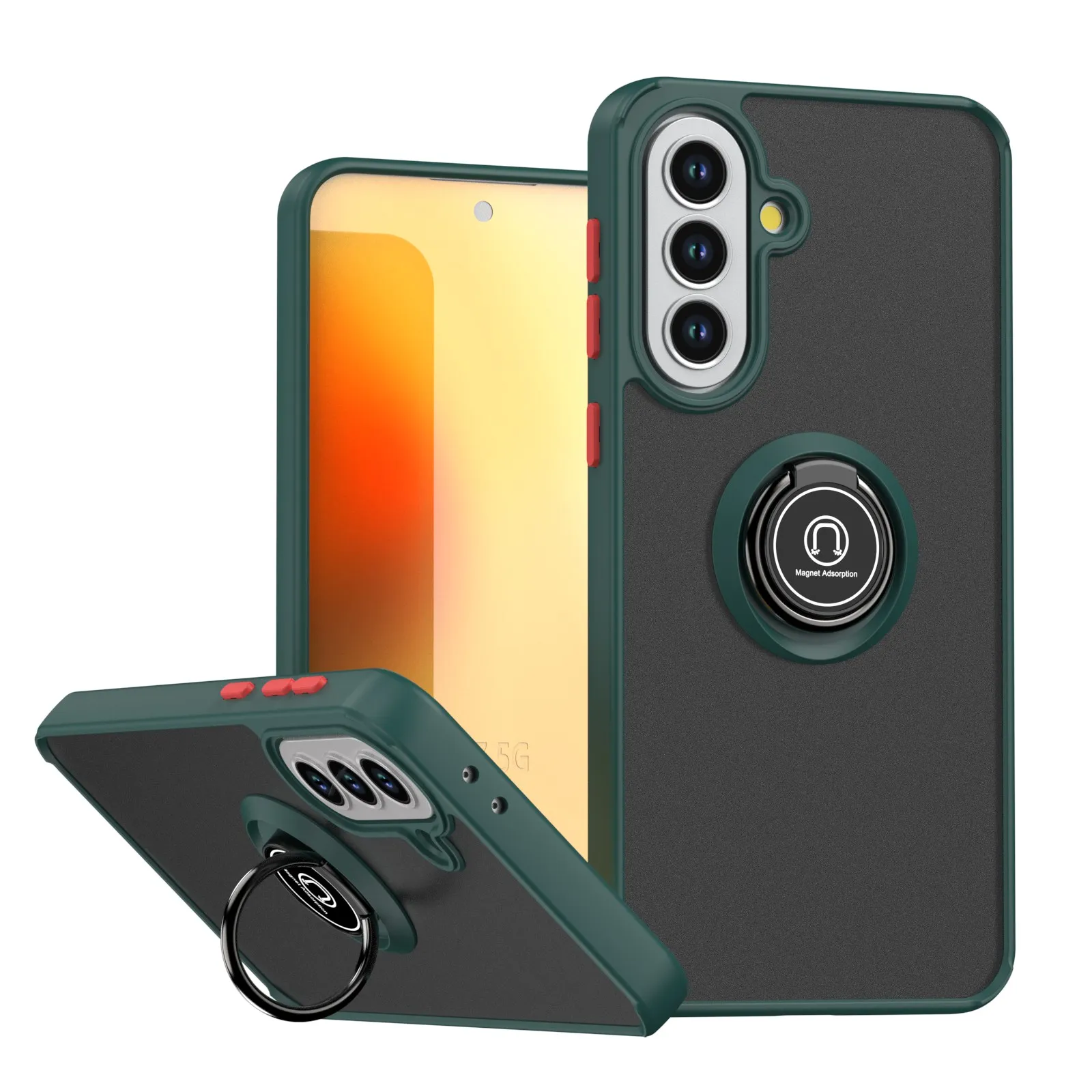 360° Rotating Magnetic Bracket Phone Case with Enhanced Protection