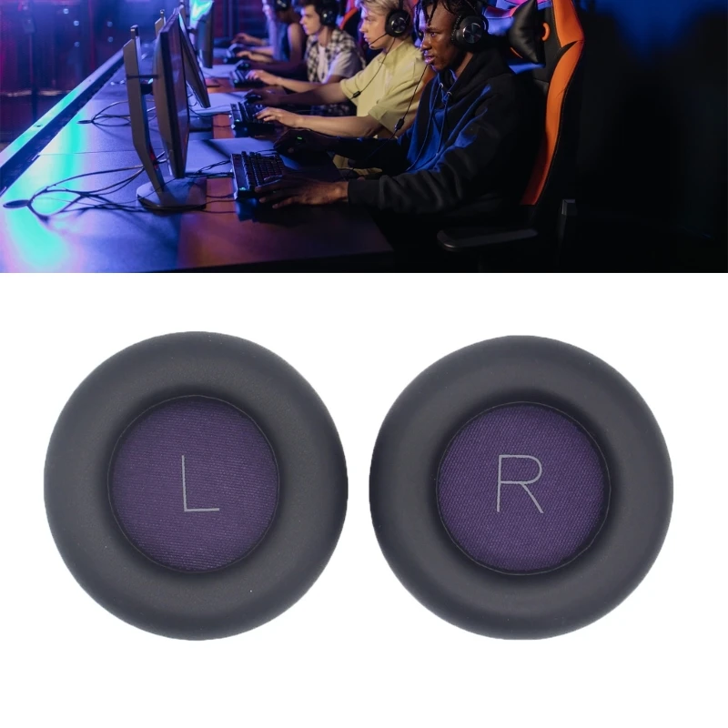 

1 пара, дышащие протеиновые кожаные амбушюры для наушников