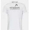 Men's O-Neck Short-Sleeved T-Shirt Head Tennis Shirt Table Tennis Badminton T-Shirt Tracksuit Breathable and Light Casual Tshirt 4