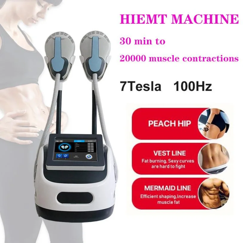 2 Applicators Fat Loss Machine Body Contouring Emslimming Treatment Hi