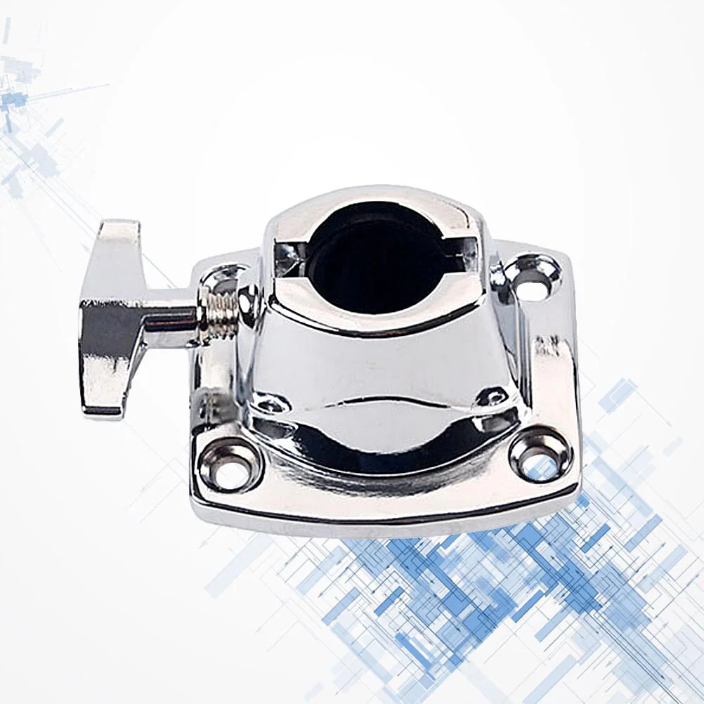 

Durable Tom Cymbal Holder Clamp Drum Mounting Plate Percussion Instrument Replacement Accessories WC20