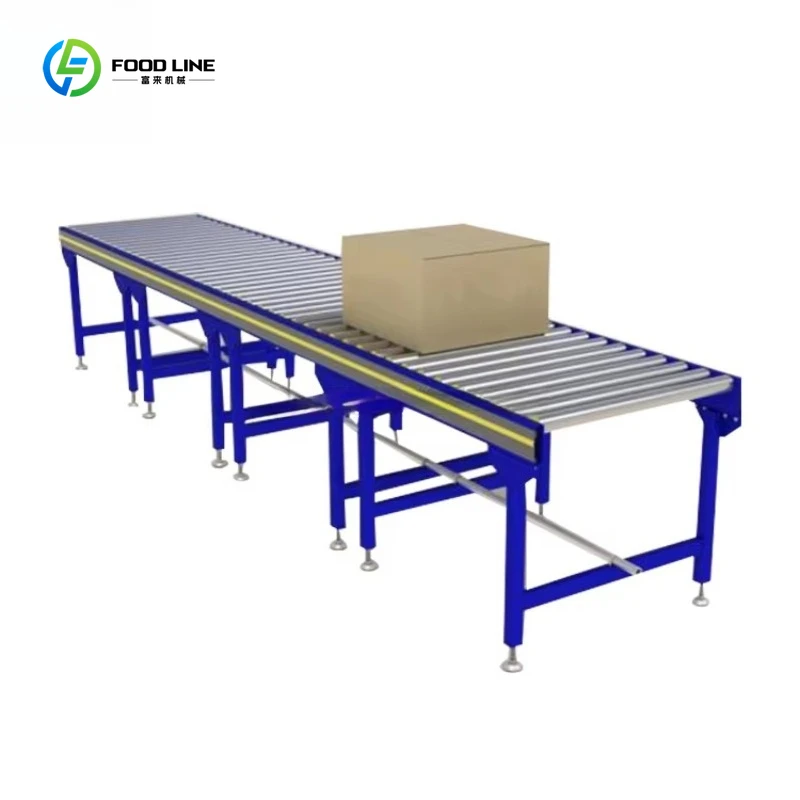 Tavolo Trasportatore a Rulli Personalizzato, Attrezzatura Portatile per Linee di Produzione e Movimentazione Materiali - immagine 5
