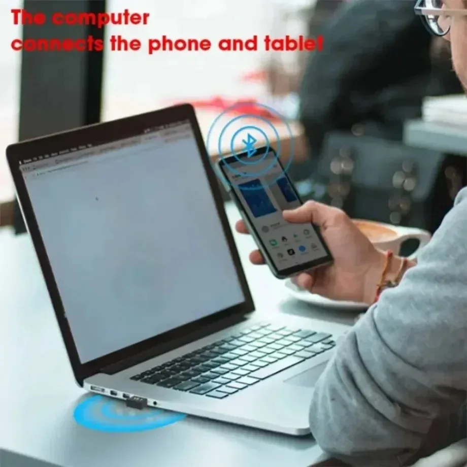 Bluetooth Adapter USB Bluetooth 5.3 Transmitter Receiver For Laptop
