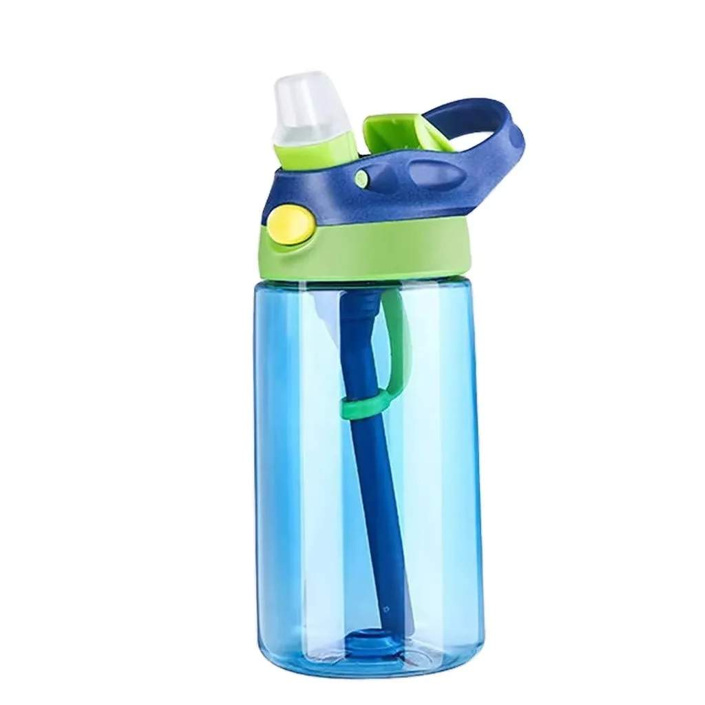 Children's 14oz Insulated Stainless Steel Water Bottle with Straw - BPA-Free