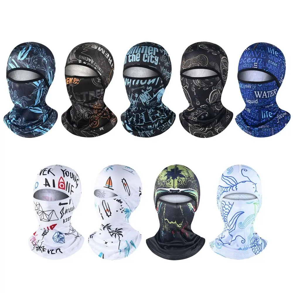 

Bandana Anti-UV Hiking Scarves Bicycle Hat Sun Protection Face Hood Cycling Balaclava Face Cover Cooling Neck Full Face Cap