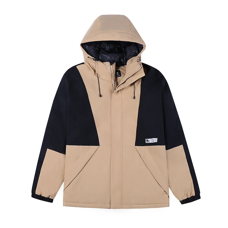 Golden Camel Men Outdoor Quilted Jacket Spring Autumn Windproof Moisture Breathable Windbreaker Clothes Hiking Running Male