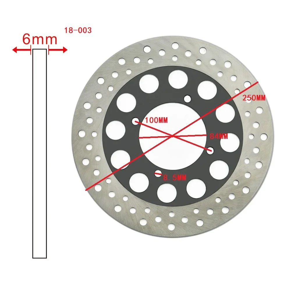 

Motorcycle Rear Brake Disc Rotor For Suzuki GSX750 GSX600 GSX400 Katana GSF400 Bandit GS500 GSX250 GSF250 Bandit 250 Across