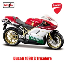 Maisto 1:18 Scale Motorcycle Model Collection Gift Toy (DUCATI 1098S)
