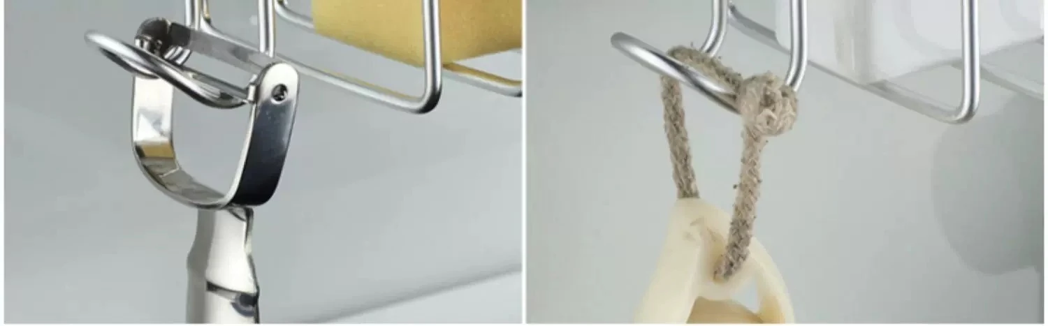 Punch Free Aluminum Shower Rack image 11