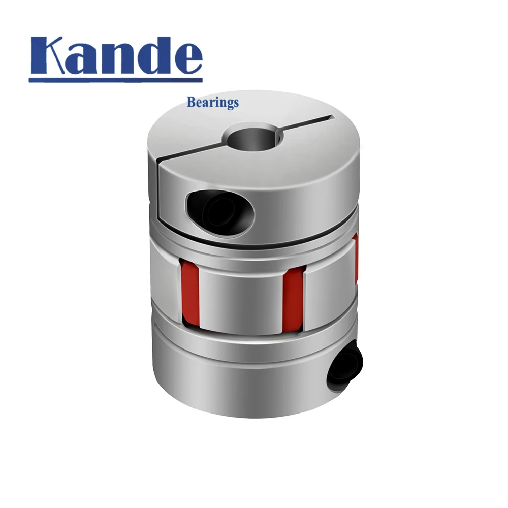 CF-03/BW series1PCS Flexible plum clamp coupler D40 L55 shaft size CNC Jaw shaft coupling/8/10/12/14/16/18/20/22mm D40L55