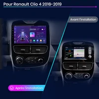 Автомобильный радиоприемник Junsun CarPlay Android для Renault Clio 4 ZOE 2012-2017 GPS интеллектуальные системы стерео мультимедиа авторадио — изображение 2