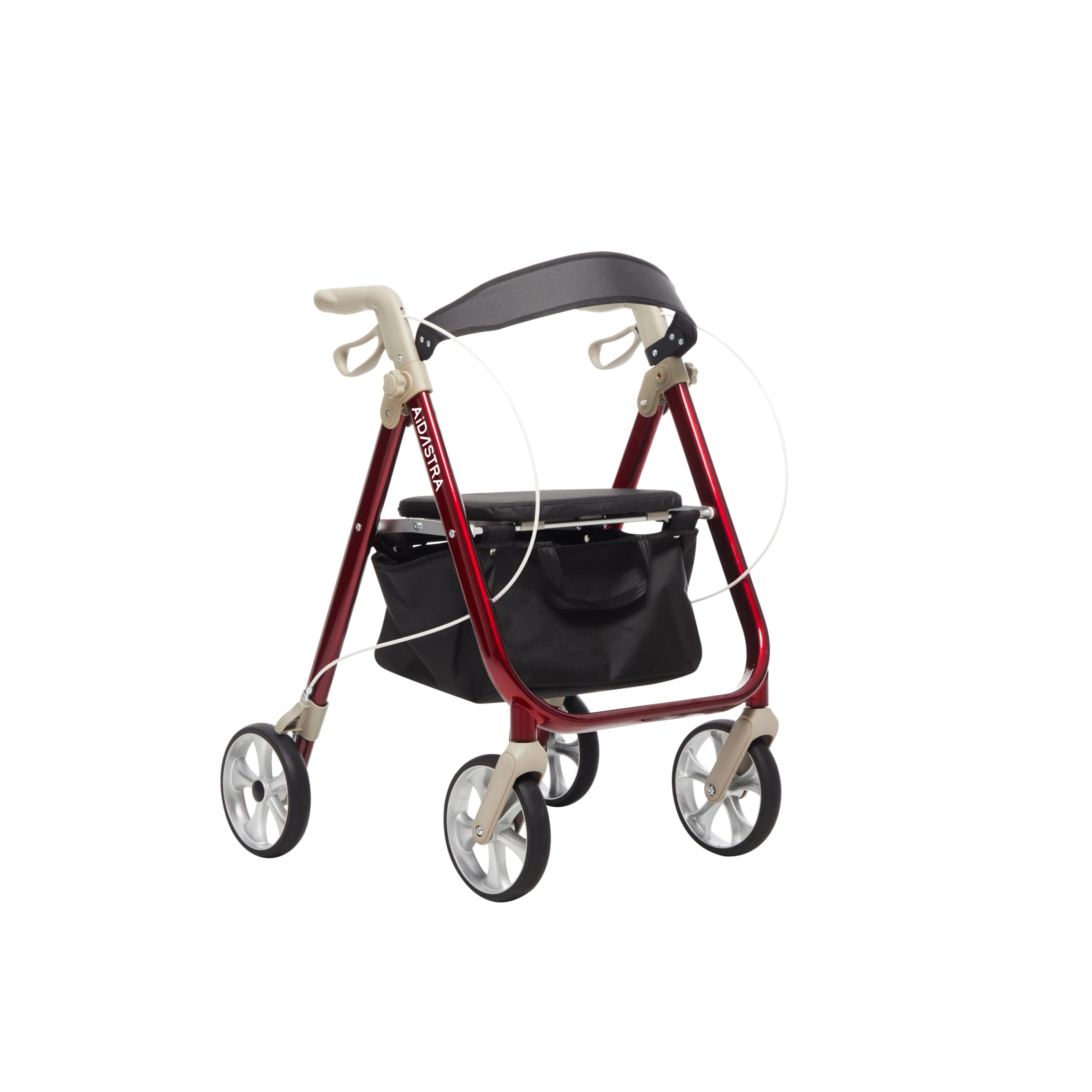 Quality Guaranteed Steel Frame Walkers And Rollators For Elderly Walking Stout Aidastra Wheel Rollator Walker