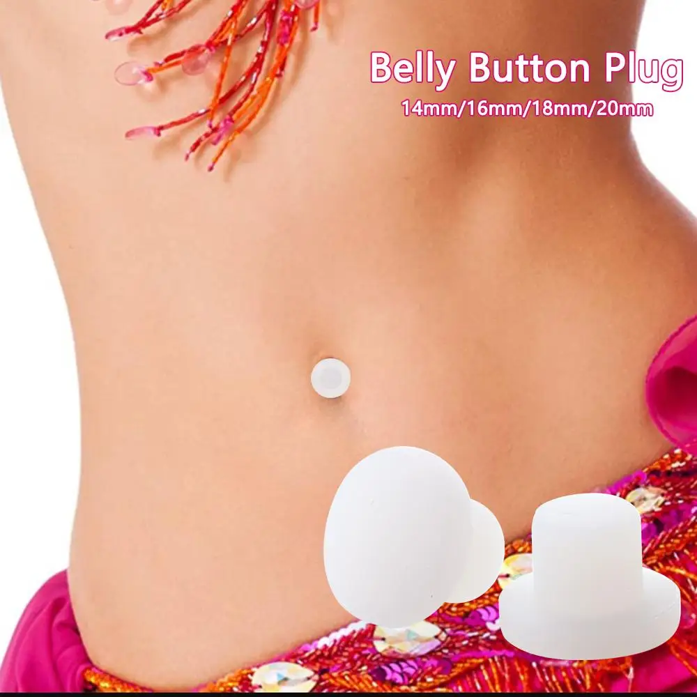 Silicone Belly Button Shaper, Tummy Tuck Plug para Post
