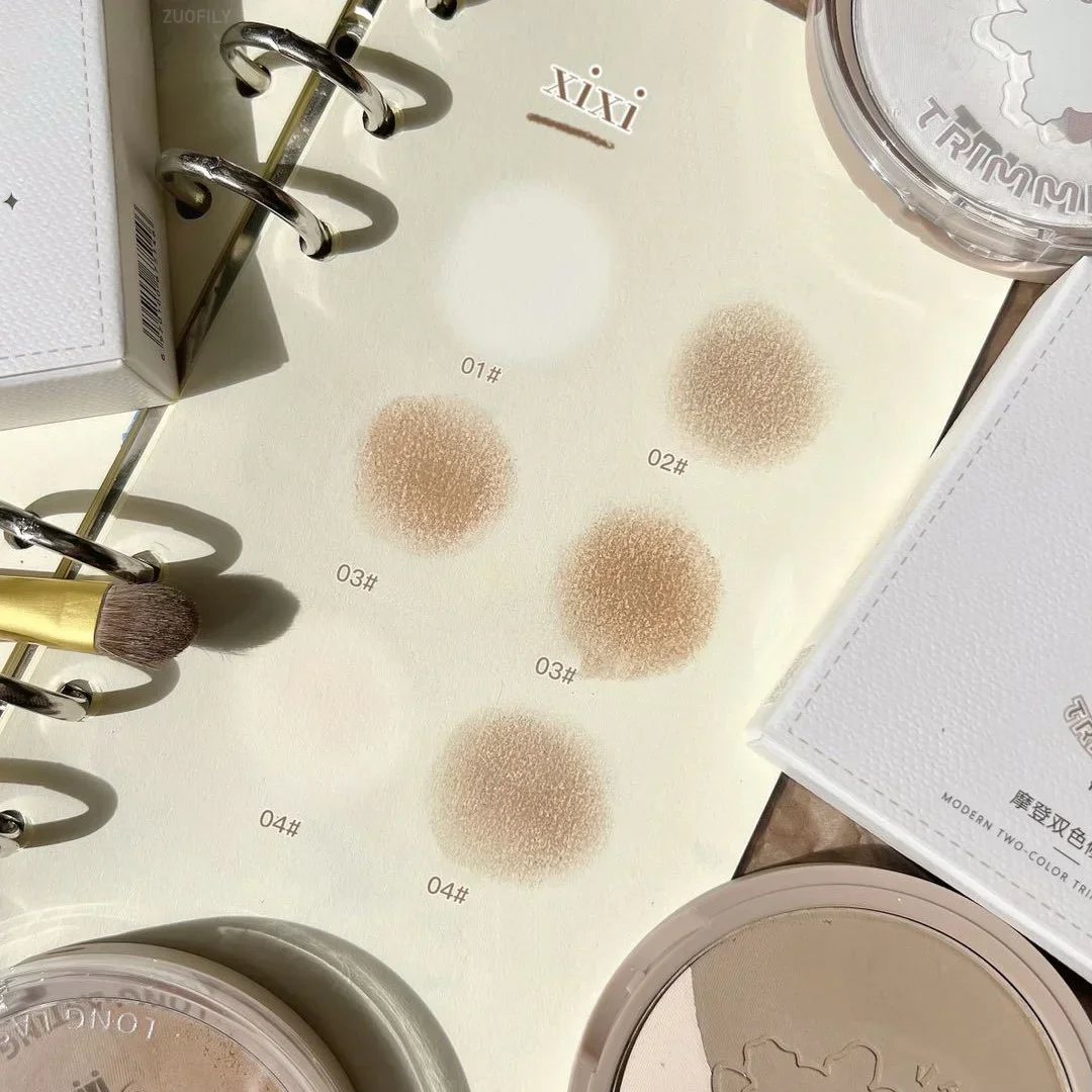 Three-dimensional Natural Trimming Plate Repair Highlight Make Up Face Powder Cosmetic Waterproof Contour Bronzer Powder Palette face powder face highlighter face bronzer makeup palette contour palette