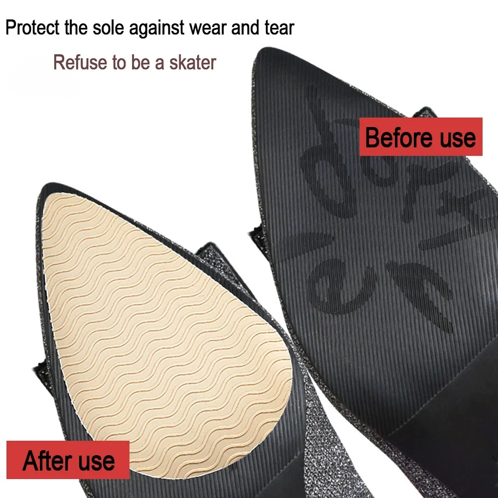 Rubber Sole Replacement Sheet Shoes Repair Patch High Heels Sandals Outsole Insoles Non-Slip Shoe Sole Protector Heel Pads