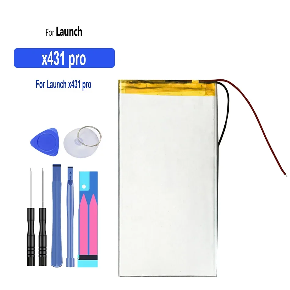 Sostituzione Della Batteria Per Launch X431 Pro, 3.7V, 3000Mah, Alta Qualità