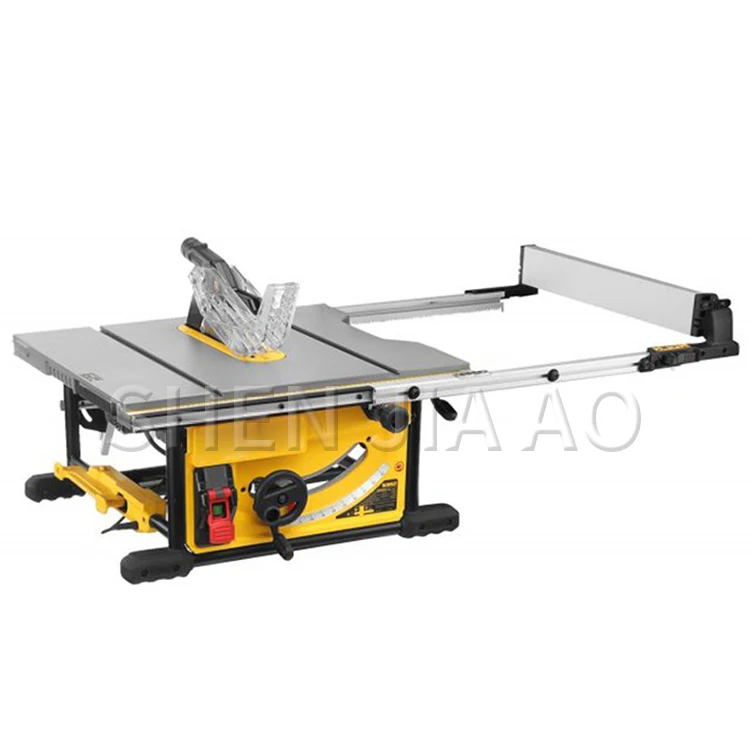 Compact 2000W Woodworking Table Saw Wood Cutting Width Precision Woodworking Sli