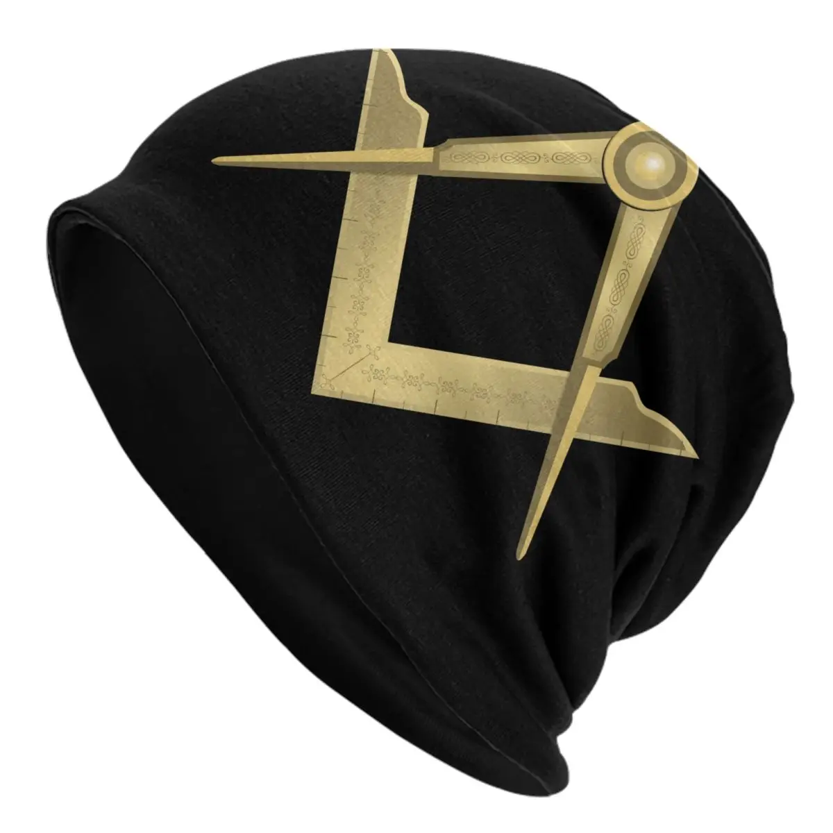 

Шапки-бини Freemason, шапки унисекс, зимняя теплая вязаная шапка для взрослых