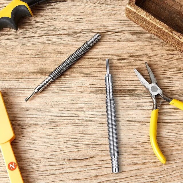 Punzone Per Unghie A Doppia Testa - Senza Martello, Con Molla, Per Legno E Metallo