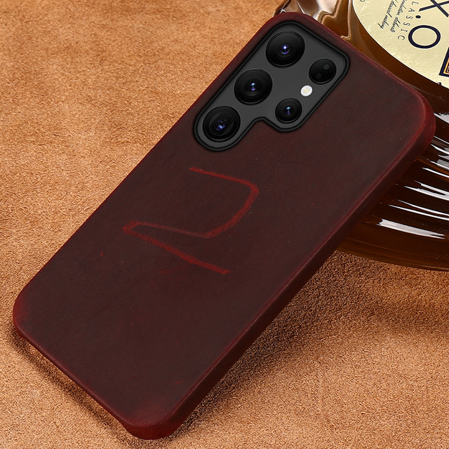 PULL-UP Leather Cover Case For Samsung Galaxy S21 S22 Ultra S20 S21 FE S9 S10 S22 Plus Note 20 10 A52 A52S A51 A12 A32