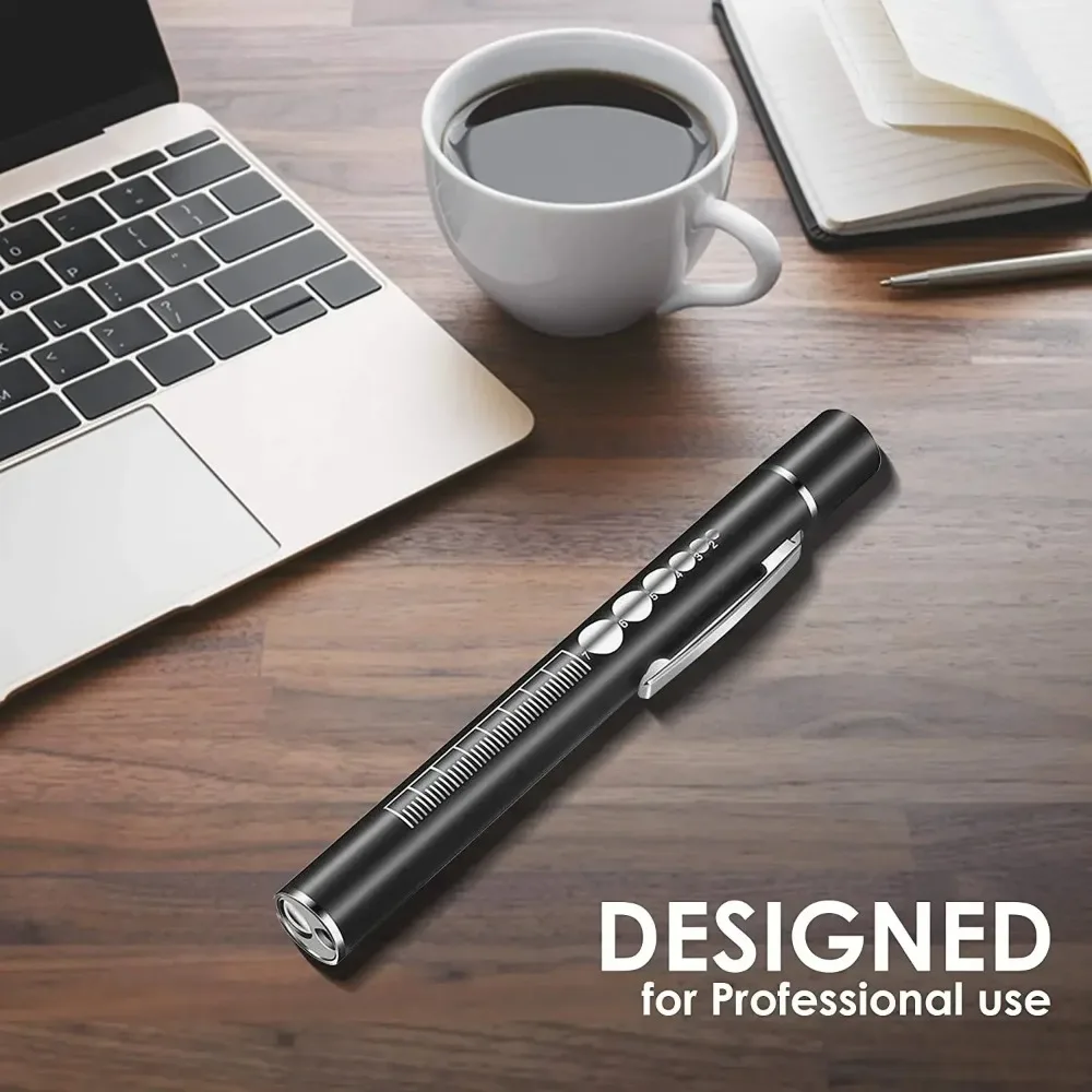 USB Rechargeable Portable Medical Penlight Emergency Flashlight Rechargeable 2 in 1 Pocket LED Pen Lights with Pupil Gauge led flashlight,mini flashlight,led flashlights,mini led flashlight,led torch light,medical light
