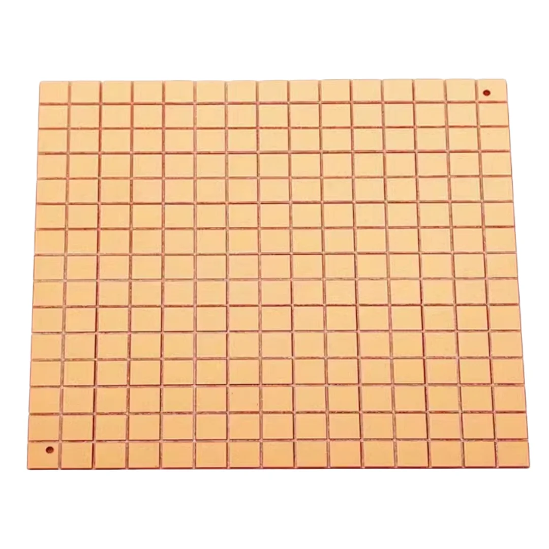 6.5*7mm small double-sided copper plate 1.0 thick patch board Multi-function conversion board PCB empty 225Pcs