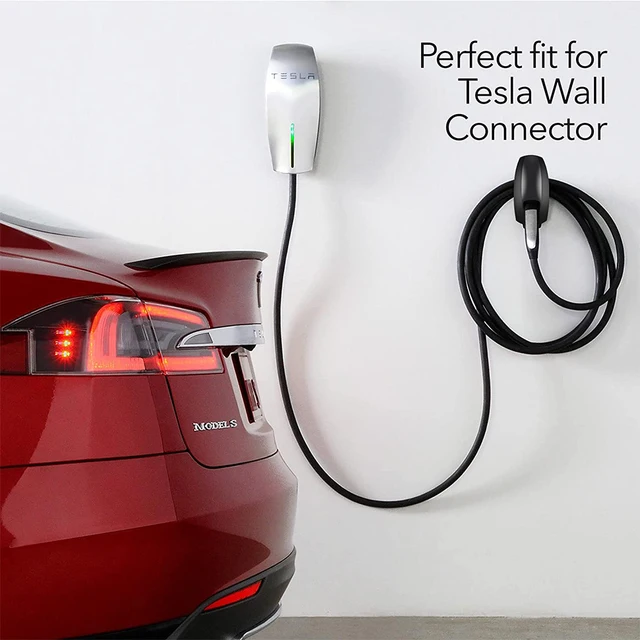 Outdoor EV Charger Protection Box - Waterproof Wall Mount With Lock For Tesla Chargers