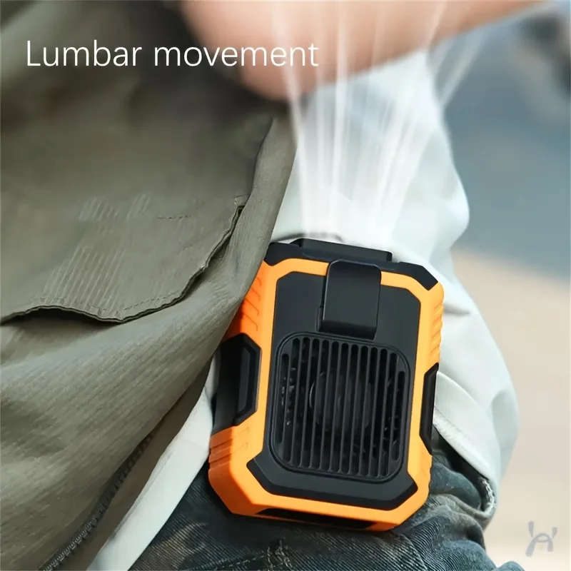 Portable Neck Hanging Fan with Flashlight