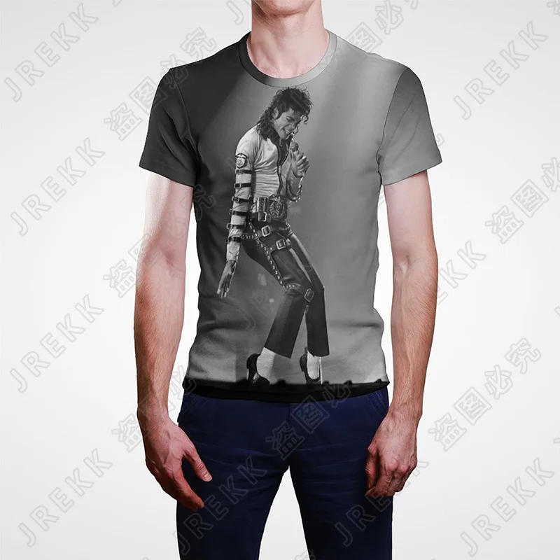 Michael Jackson 3D Printed T-shirt