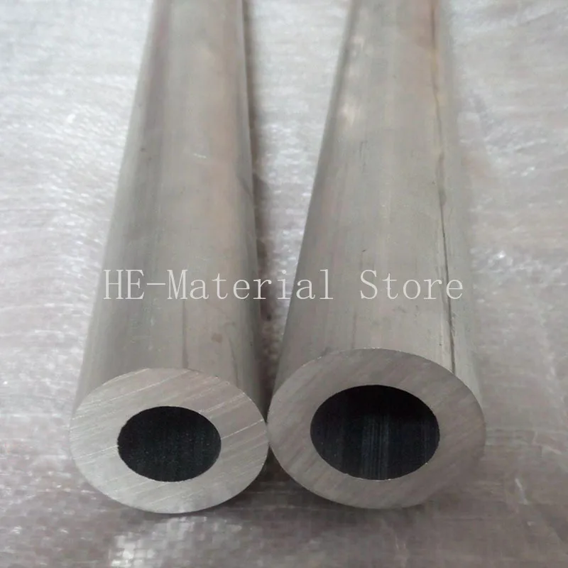 Aluminium Alloy Tube OD 32mm 32.5mm Hollow Round Aluminum Pipe ID 7/12/17/18/20/21/22-30mm Length 100mm 1Pcs 6061