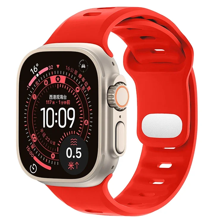 Premium Silicone Sport Band for Smartwatch - Durable & Comfortable Strap