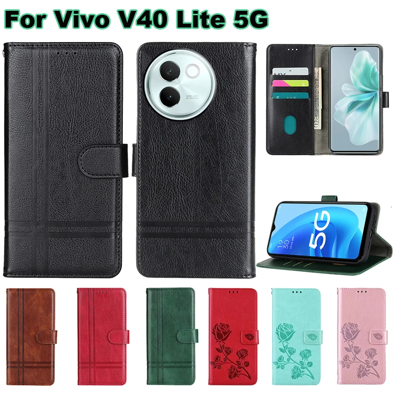 GOKEN Funda Para Motorola Moto E14 / Moto G24 / G24 Power / G04 / G04s - Carcasa Tapa Libro Con Cuero Sintético, Interior De Silicona Suave, Cartera Antigolpes Con Tarjetero, Diseño