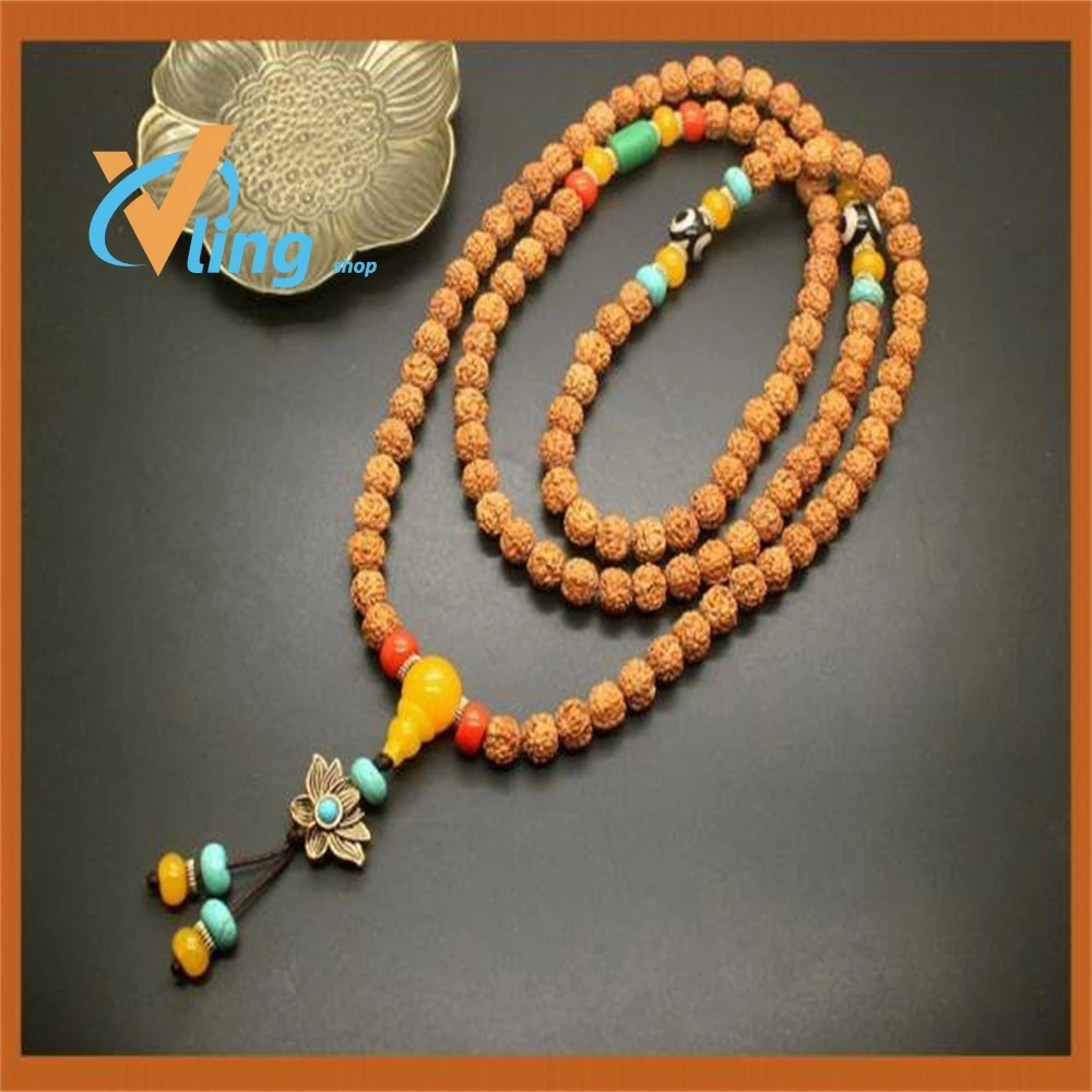 Pure Natural 108 Small Vajra bodhiBest-selling 2022 Products Fashion  Couple Personality Bracelet Simple Temperament Style Retro