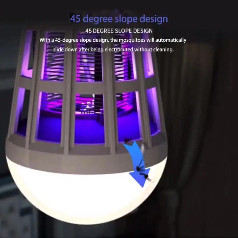Mosquito Lamp Mosquito Killer Lamp RYRA Mosquito Killer Lamp LED Bulbs AC 220V Home Lighting With Electronic Anti Mosquito Trap Insect Killer Lamp