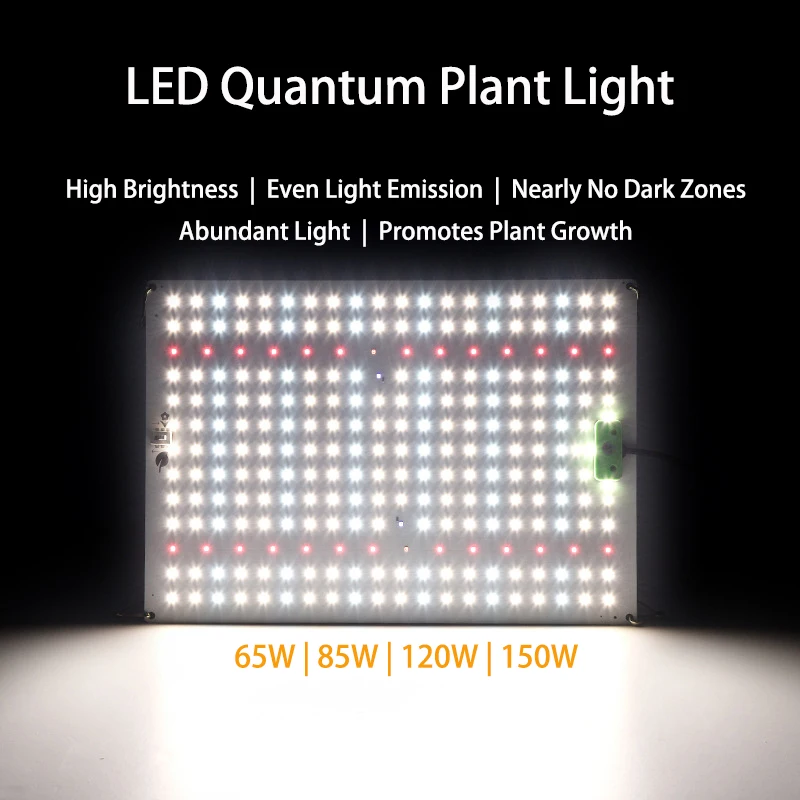 

LED Grow Light 65W 85W 100W 120W 150W Full Spectrum LM281B Chips Hydroponics Plant Growth Lamp Quantum Board