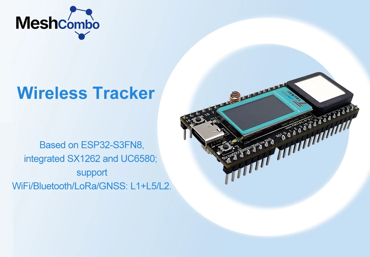 Heltec Wireless Tracker Module TFT Display Antenna Kit Compatible with Arduino S