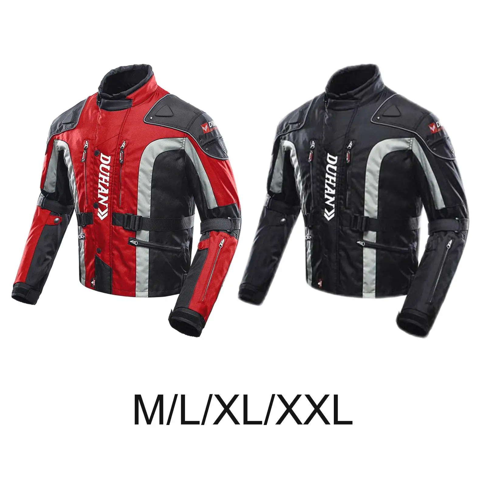 Motorcycle Jacket Adjustable Motorbike Riding Jacket For Road Bike Men